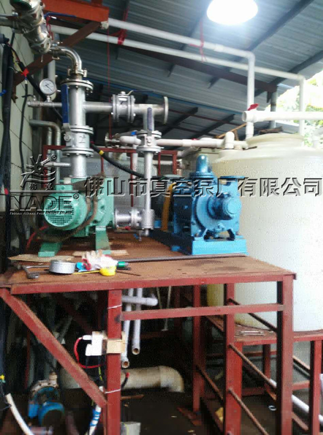 碳化硅鍍膜工藝使用“佛真牌”真空機組現場