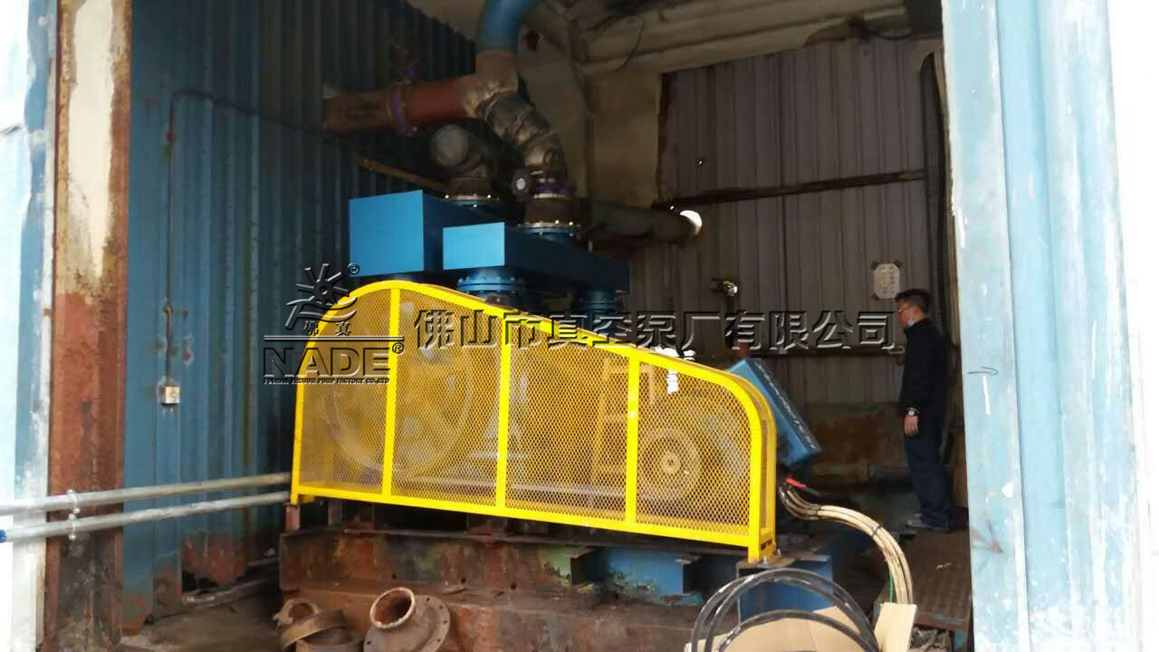 2BEF3系列2BEF3-40-80水環式真空泵在水泥制造行業現場使用